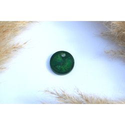 Hundetegn, mellem rund, grn med effekt