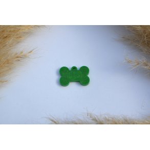 Hundetegn, mini kdben, mos grn shimmer