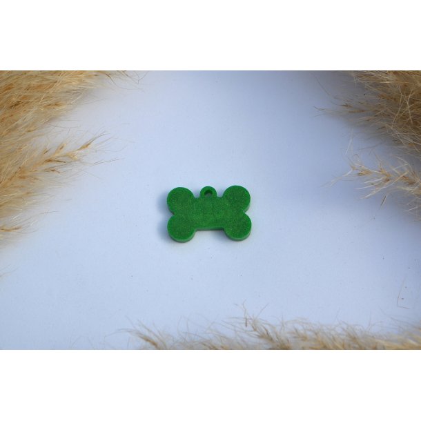 Hundetegn, mini kdben, mos grn shimmer