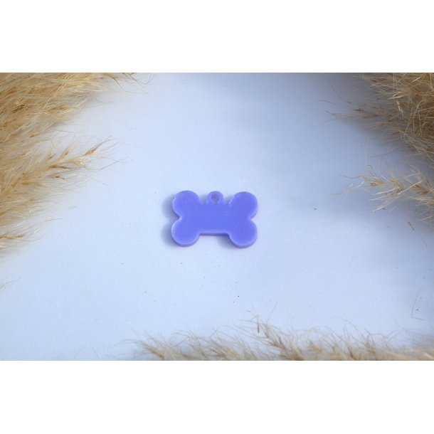 Hundetegn, mini kdben, pastel lilla