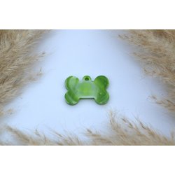 Hundetegn, lille kdben, grn og hvid