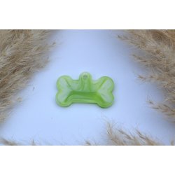 Hundetegn, stort kdben, grn og hvid