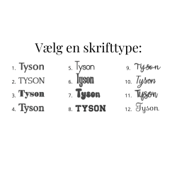 Nglering, pote, hvid med sort